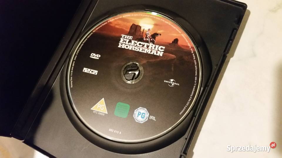 Film THE ELECTRIC HORSEMAN 1979 Columbia dvd Puławy