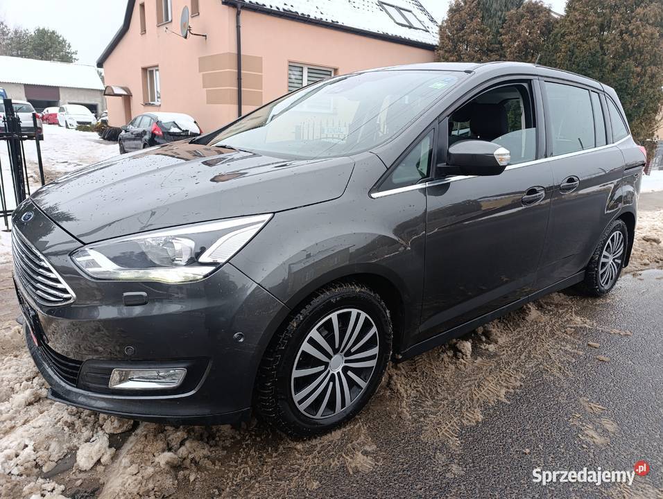 Ford Grand C 15 benzyna 2019r udok przebieg Grand C-MAX śląskie Lgota-Mokrzesz