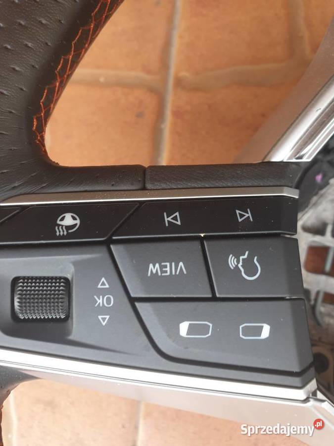 SEAT LEON IV 4 FR KIEROWNICA SKÓRZANA GRZANA Międzychód