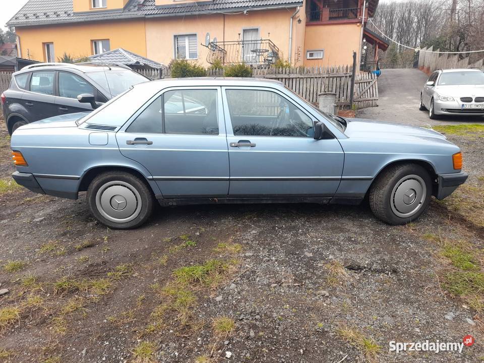 MERCEDES 190E 1987r ORYGINALNY LAKIER AUTOMAT dolnośląskie