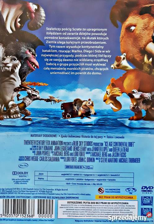 EPOKA LODOWCOWA 4 WĘDRÓWKA KONTYNENTÓW wielkopolskie Kalisz