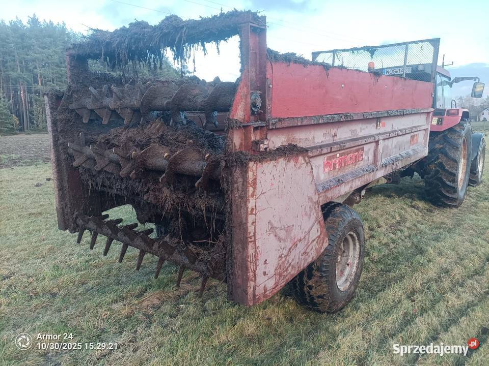 Rozrzutnik obornika 7t Brimont Kadzidło