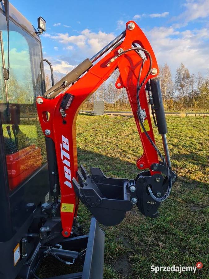 Mini koparka LEITE 1012S z Kabiną Nowa dostępna 0h