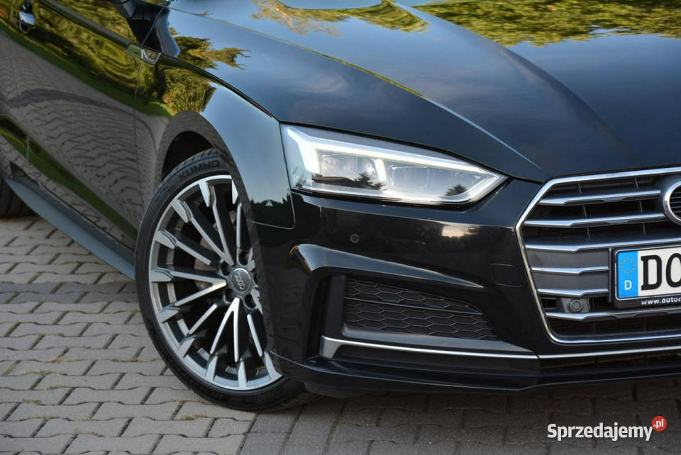 Audi A5 Coupe SLine Virtual Cockpit Led Navi MMI elektrochrom. lusterko wst. mazowieckie Ostrów Mazowiecka
