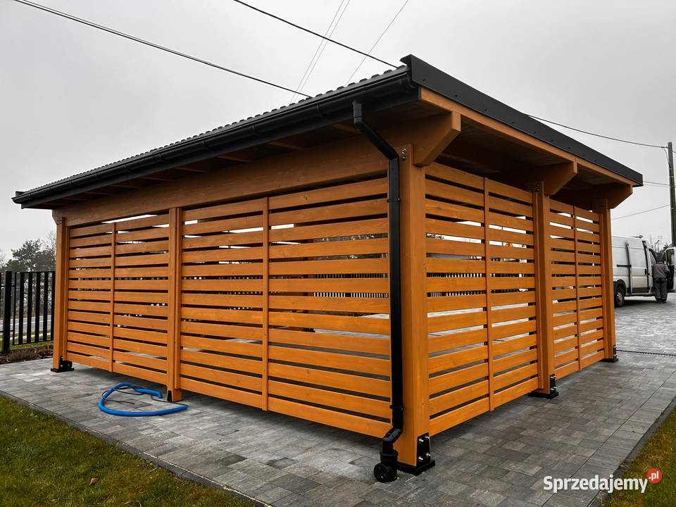 Wiata garażowa Florencja 7M Altany i wiaty Łącko