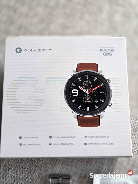 Smartwatch Amazfit GTR 47 w idealnym stanie