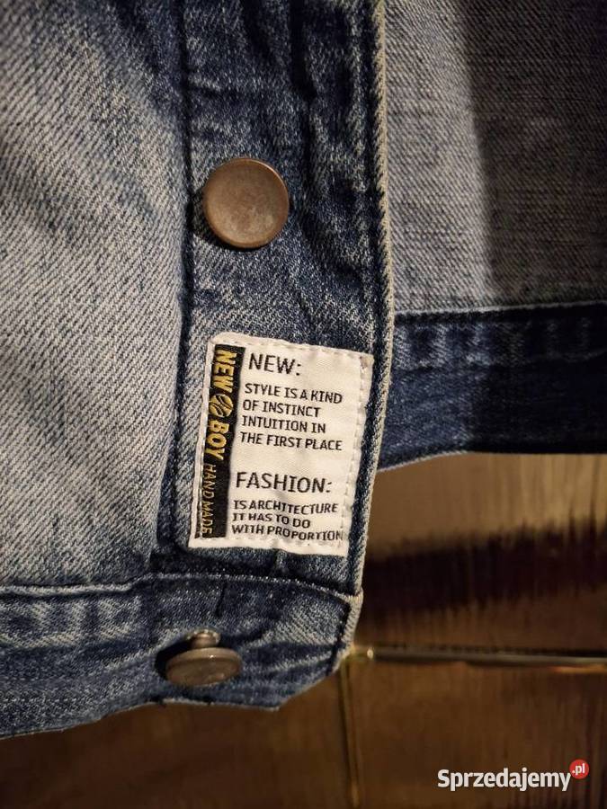Kurtka jeans niebieski łódzkie sprzedam