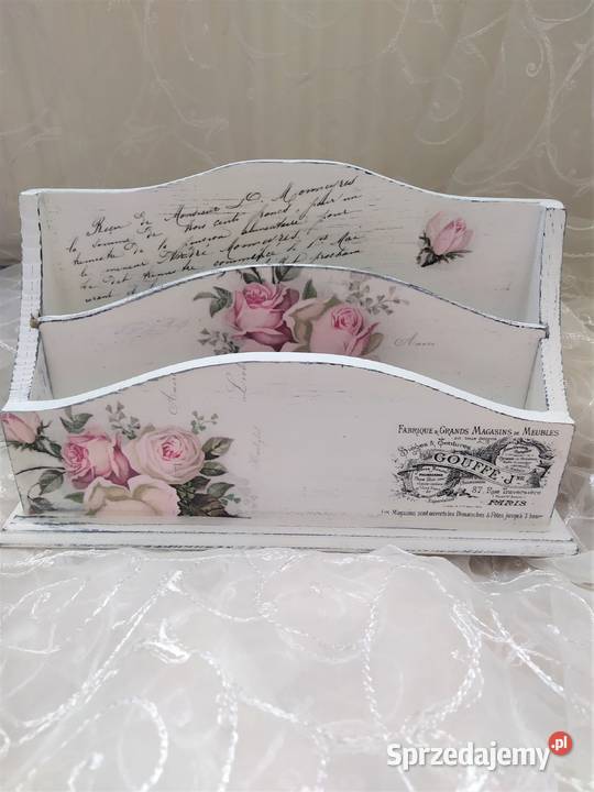 Listownik Organizer rękodzieło Wyposażenie wnętrz śląskie Czarków sprzedam