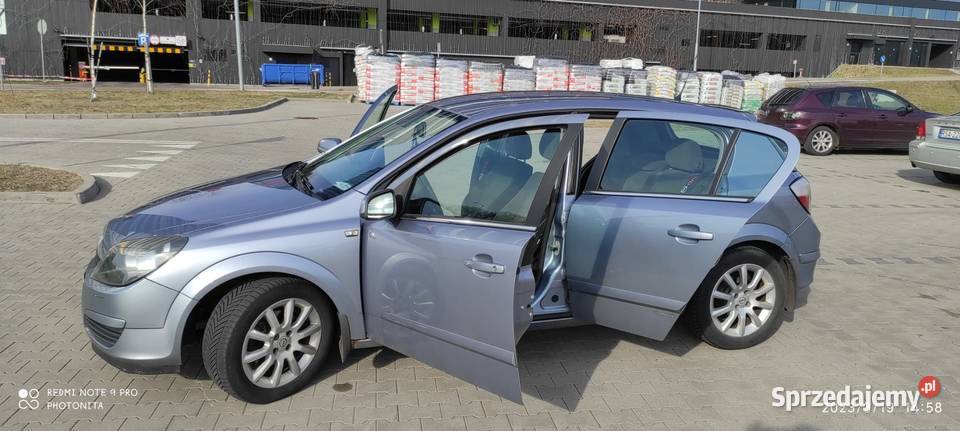 Opel Astra H 16 2004 hatchback poduszka powietrzna śląskie Katowice
