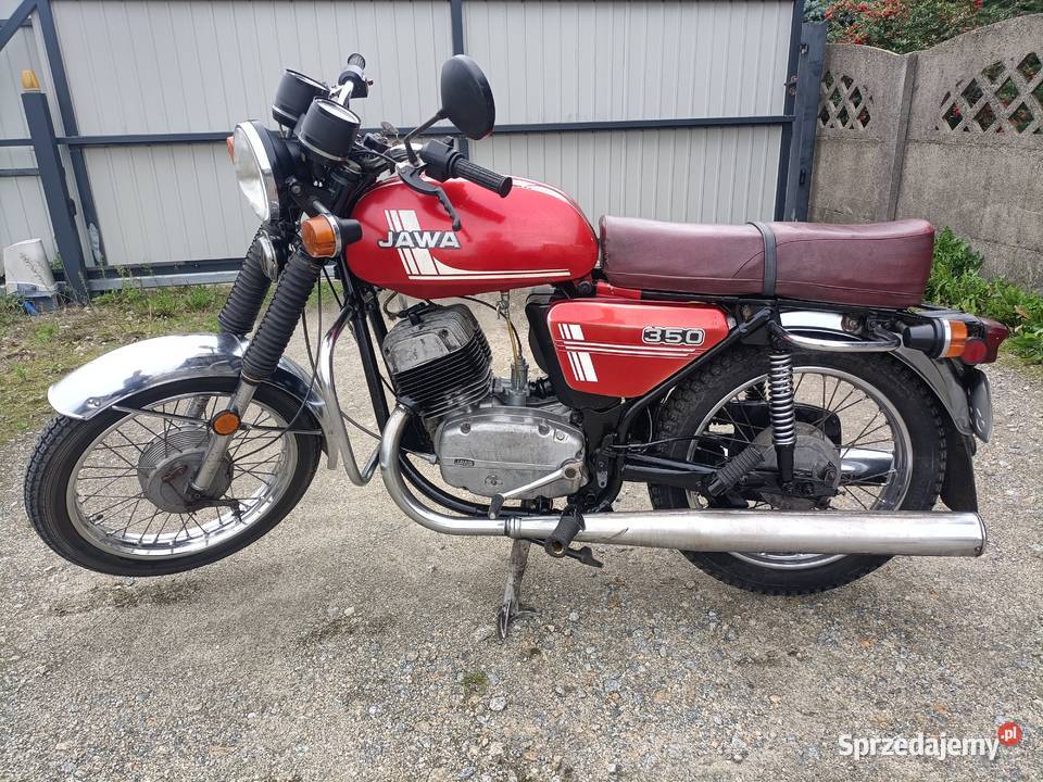 Jawa 350 zarejestrowana Padniewko