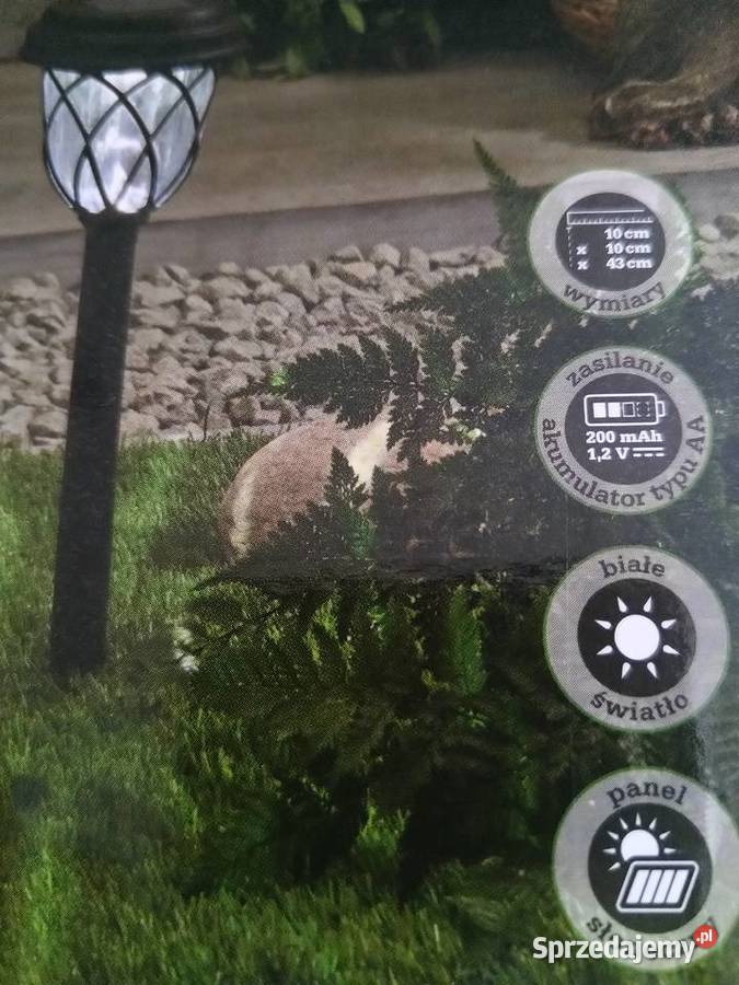 NAJTANIEJ Lampka Solarna Dekoracyjna Lampa IP44