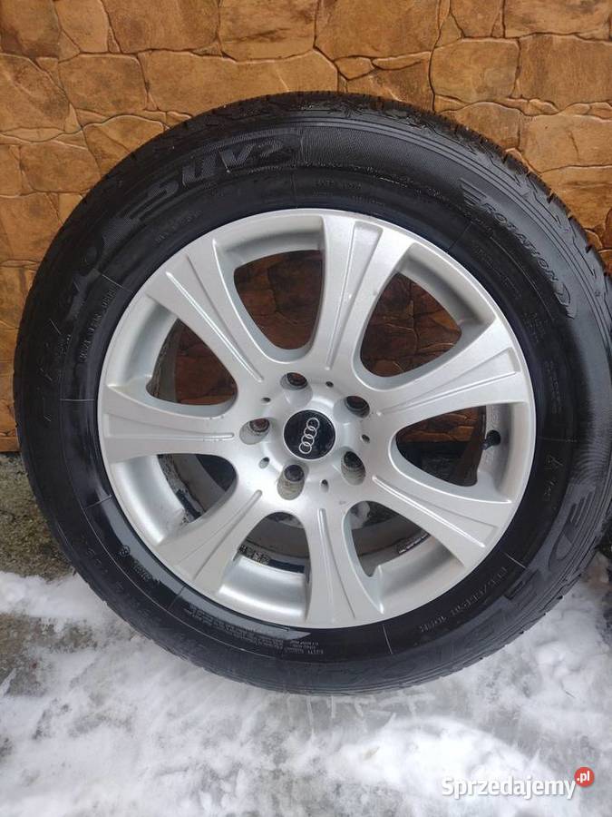 Felgi opony q7 touareg cayenne 5x130 zima Średnica 18" małopolskie Nowy Targ sprzedam