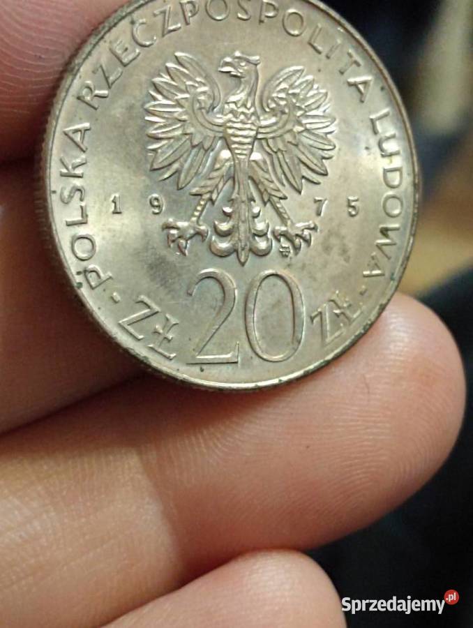 Sprzedam monete 20 zl 1975r Chełm