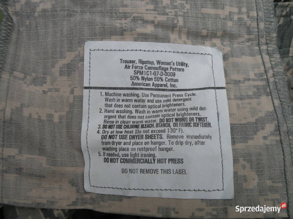 Spodnie ABU tiger stripes USAF womans 14R Antyki, Sztuka, Kolekcje Wrocław