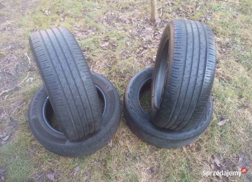 Komplet opon letnich Continental 22 i 23r 205 Szczecin