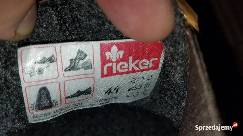 Buty RIEKER 4142 275 Skóra zimowe wysokie Białystok