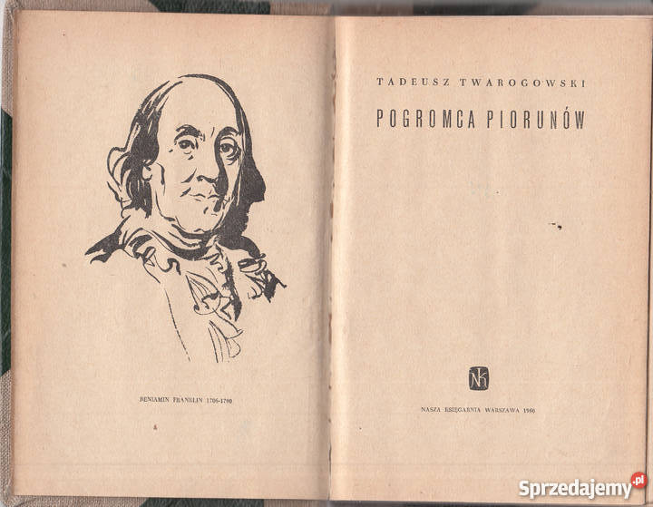 02645 POGROMCA PIORUNÓW TADEUSZ TWAROGOWSKI biografie, wspomnienia Czyrna