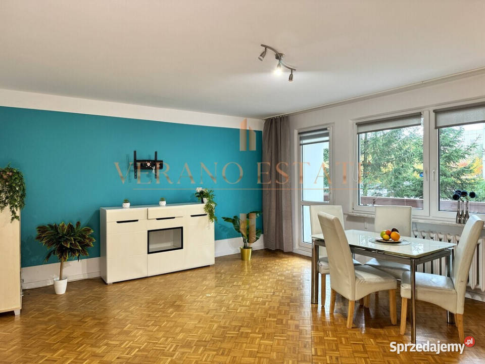 60 m2 Parter Dwustronne Duża loggia Żyrardów