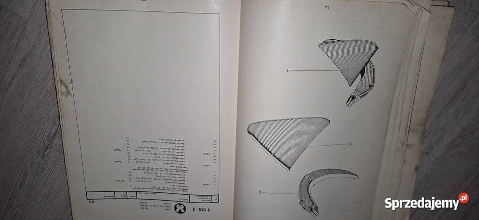 Katalog Części T1742 VEB WeimarWerk 1978 Unikat Leszno