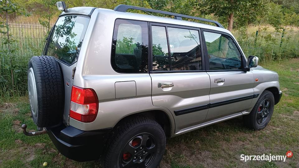 Terenowy Mitsubishi Pajero Pinin srebrny Pajero Pinin Sarbinowo