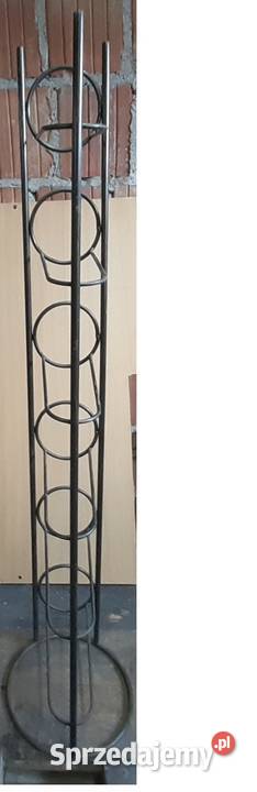 Stojaki na wino i świeczniki z drutu mazowieckie Czachówek