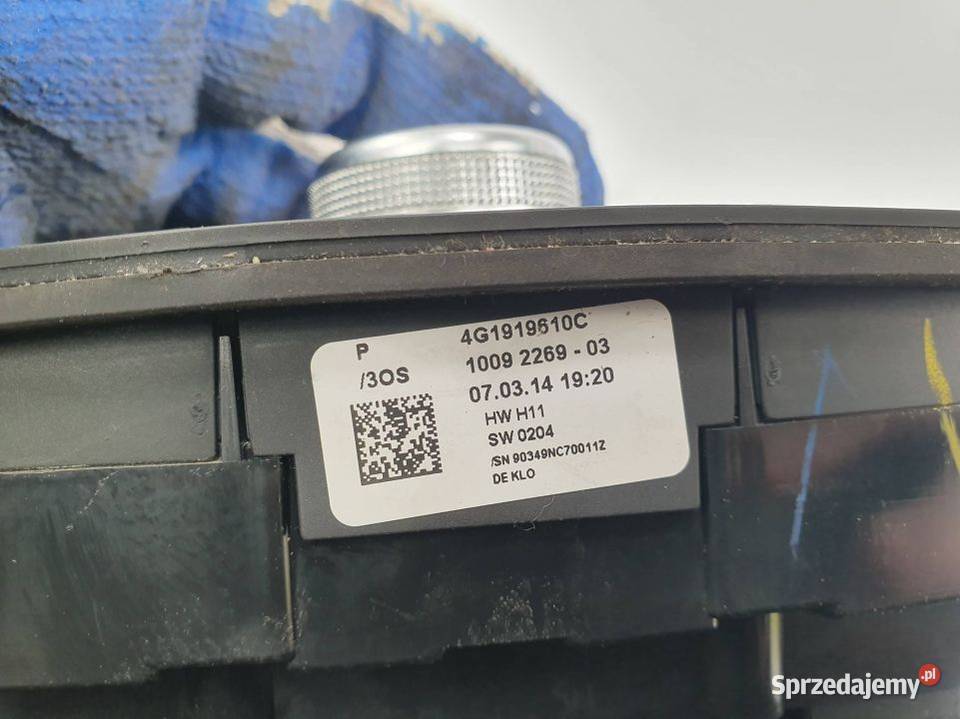 PANEL AUDI A6 C7 4G1919610C osobowe