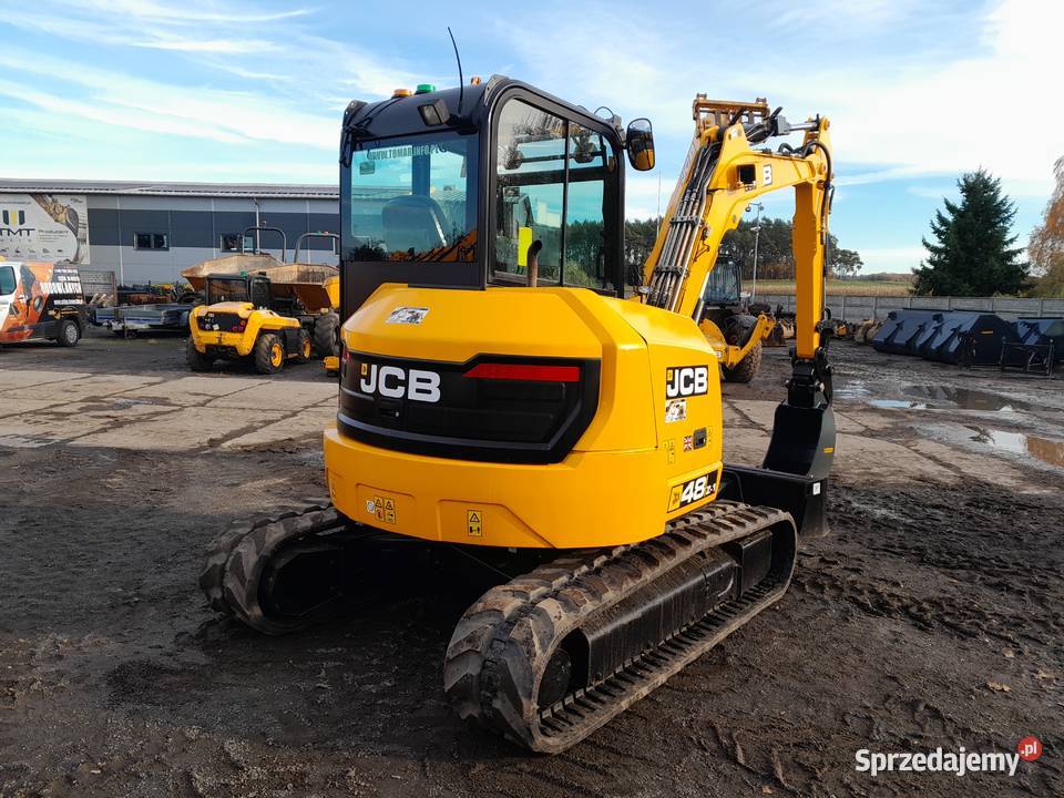 JCB 48Z1 2020R KOPARKA GĄSIENICOWA 5TON CAT Krotoszyn