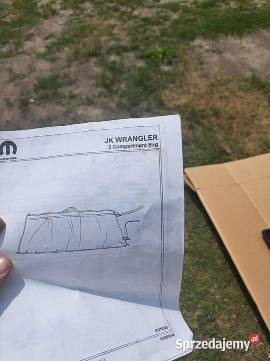 Torba pokrowiec dachu Jeep Wrangler JK K6860048