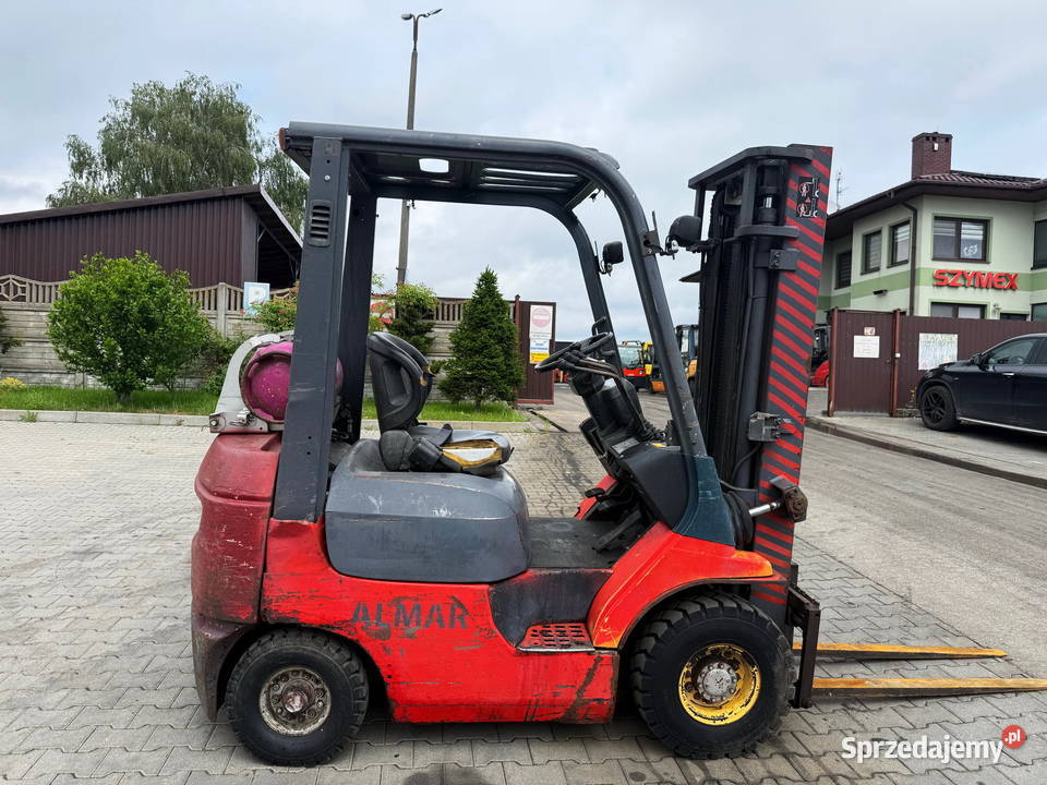 wózek widłowy TOYOTA 7FGF18 LPG przesuw 1800 gaz Wózki widłowe Działoszyn