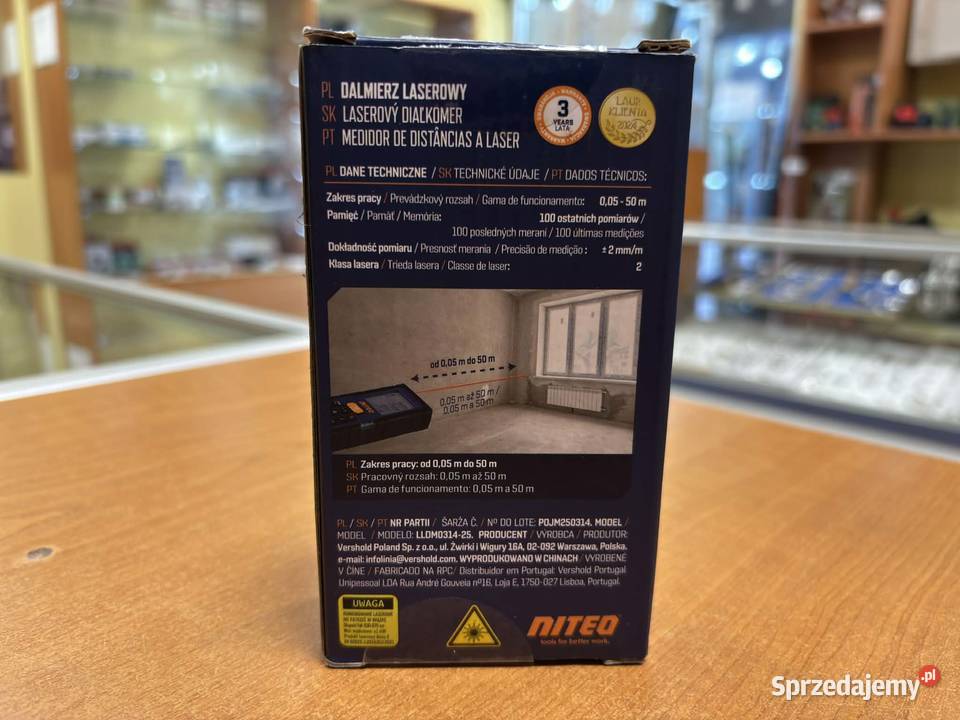 Dalmierz Laserowy NITEO LLDM031425 Elbląg