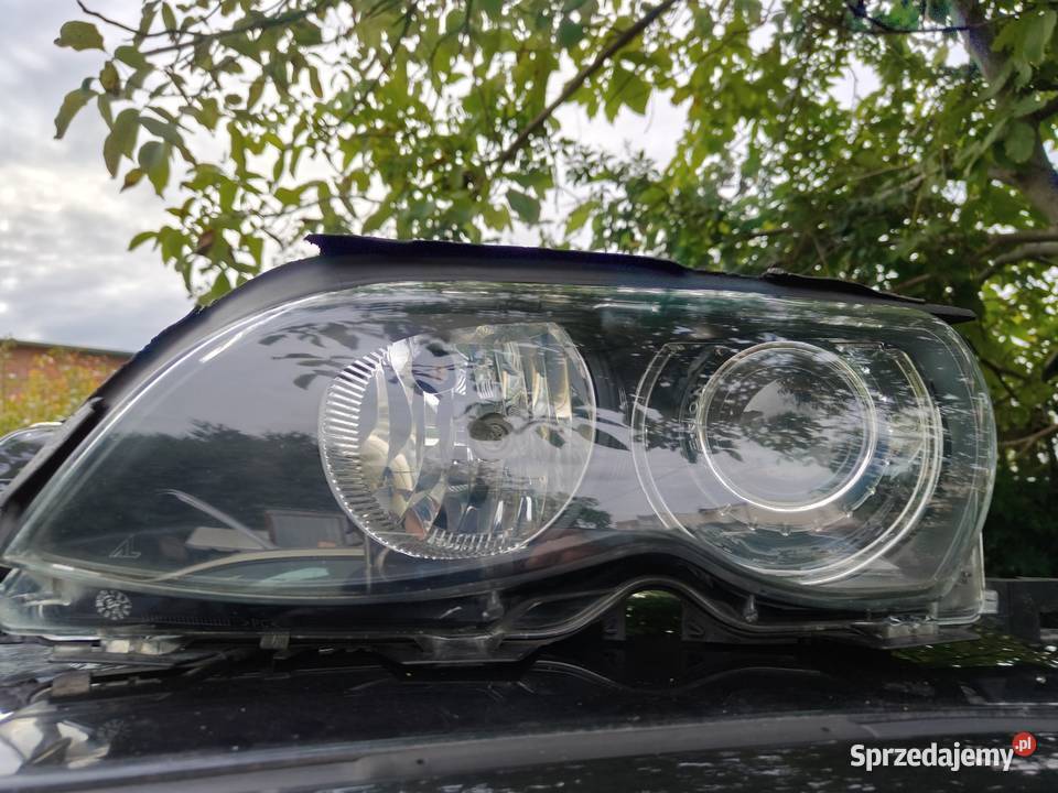 Bmw e46 lift lampy przednie bi Xenon oryginał łódzkie Aleksandrów Łódzki