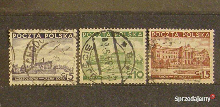 Znaczki pocztowe Polska Zestaw 21 sprzedam