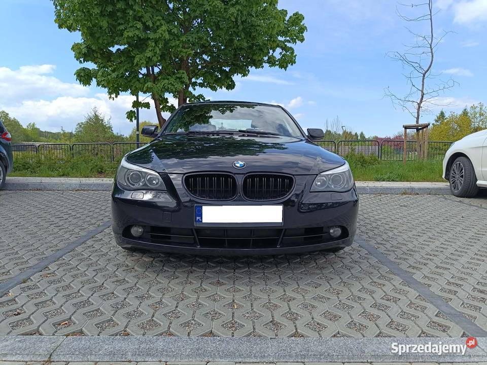 BMW e60 5 520i 22 benzyna m54 170 m pakiet 1 pomorskie Pruszcz Gdański