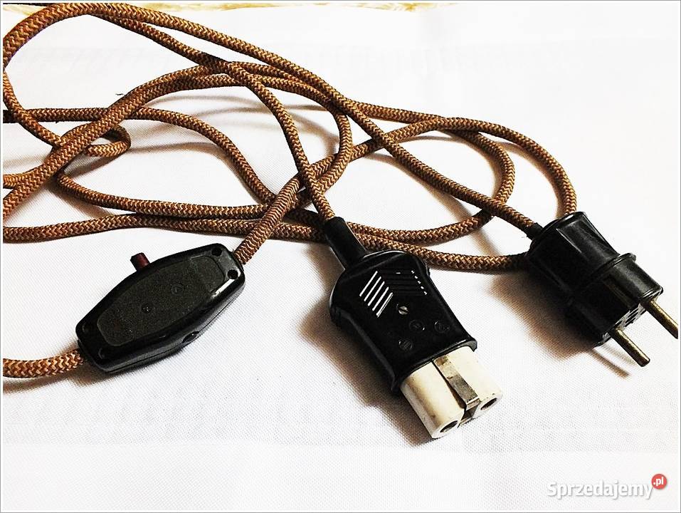 Przewód sznurowy Kabel do prodiża z porcelanową Żary sprzedam