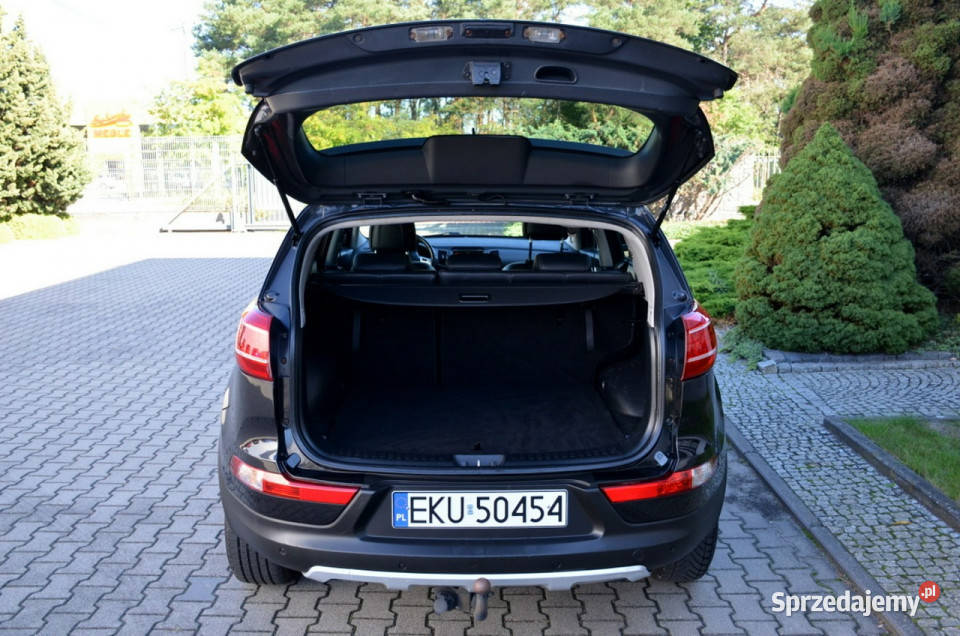 Kia Sportage Czarna Super Stan 20i 163 Serwis Rok produkcji 2011 Kutno