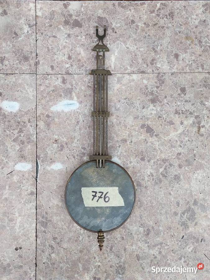 776 Wahadło rusztowe starego zegara Junghans 10 Tczew