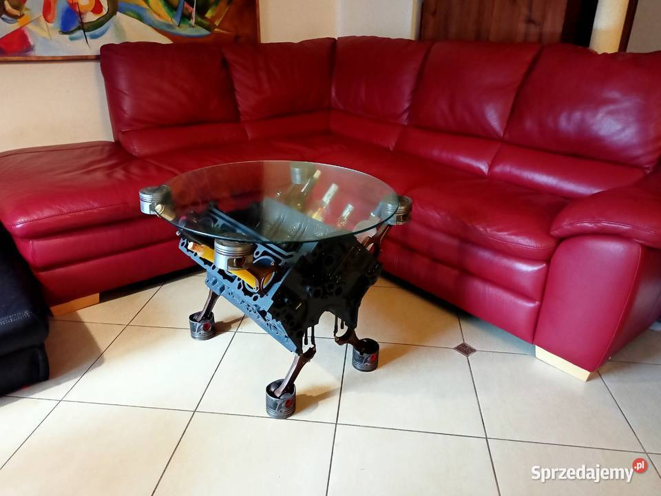 Ława stolik z bloku silnika V8 Mercedes 43 AMG Stoły, krzesła, biurka Szczecin