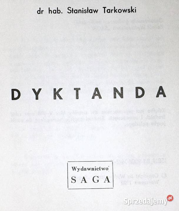 Dyktanda z powtórką zasad ortografii polskiej Chełm