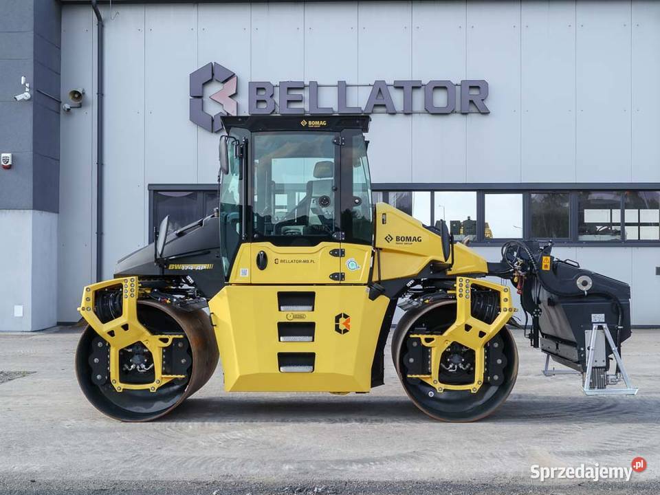 BOMAG BW 174 AP5 AM drogowy walec stalowy TOP Klimatyzacja Ruda Śląska