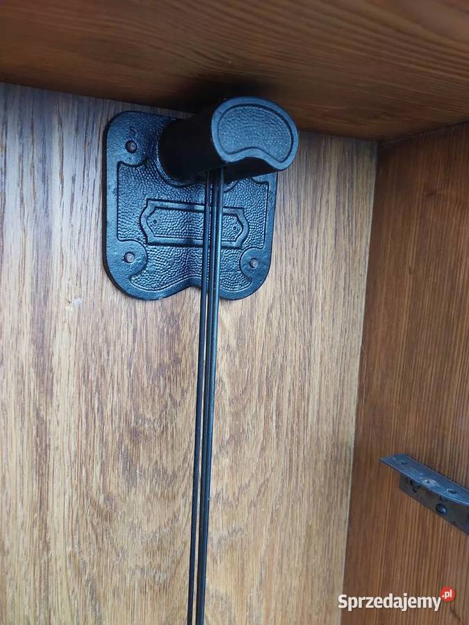 Stary zegar ścienny sprawny ładny film gongu pomorskie Tczew