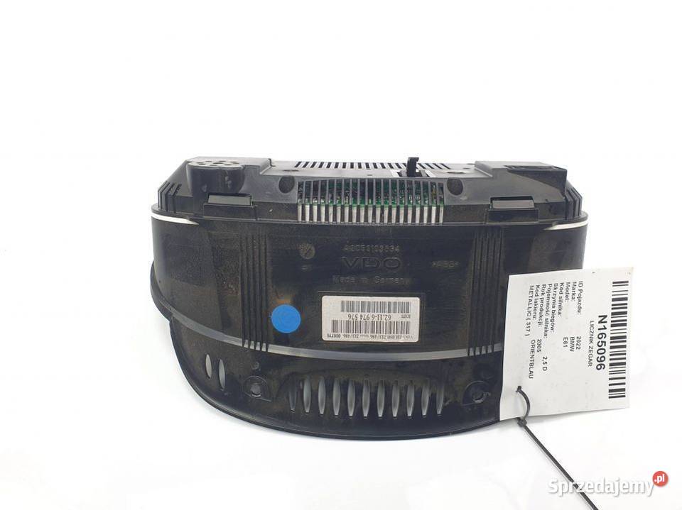 LICZNIK ZEGAR BMW E61 6974576 kujawsko-pomorskie Lipno