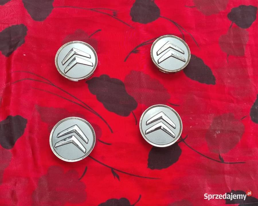 Oryginał 4 Dekielki Citroen 60mm szare dekielek Krotoszyn