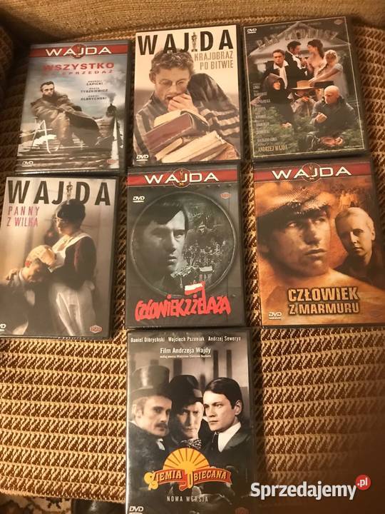 dvd Wajda kolekcja 7 filmów w folii na prezent Warszawa