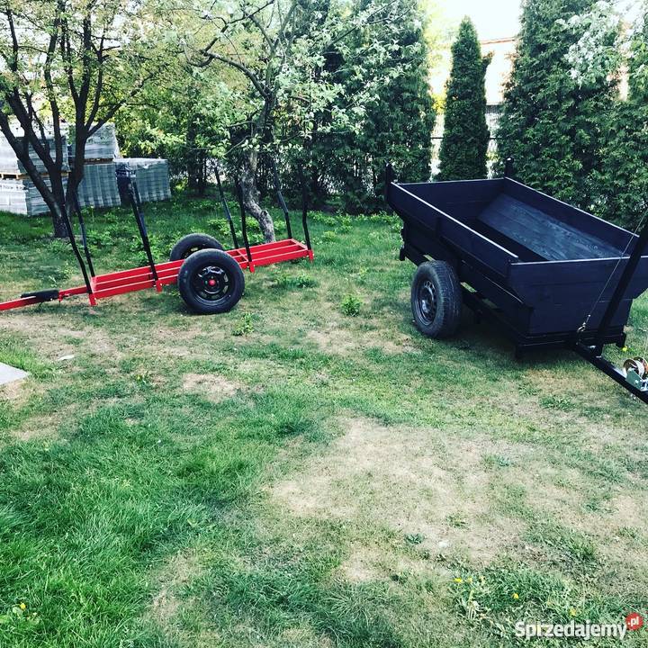 Przyczepa leśna przyczepa na gałęzie zrywkowa Olkusz