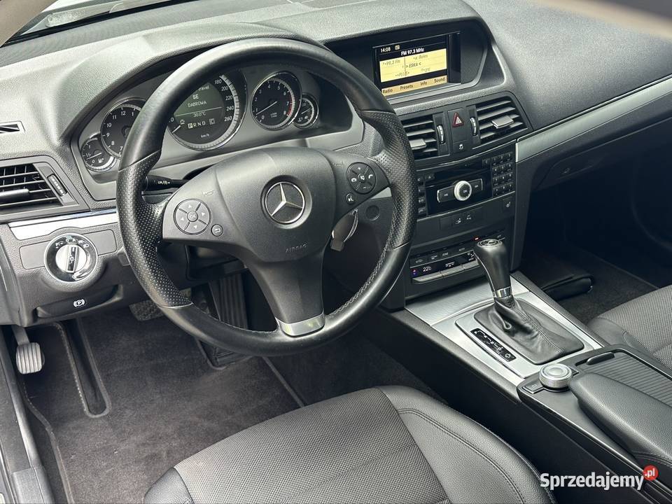Mercedes Benz E klasa w207 V6 coupe wyjątkowy lubelskie Zamość