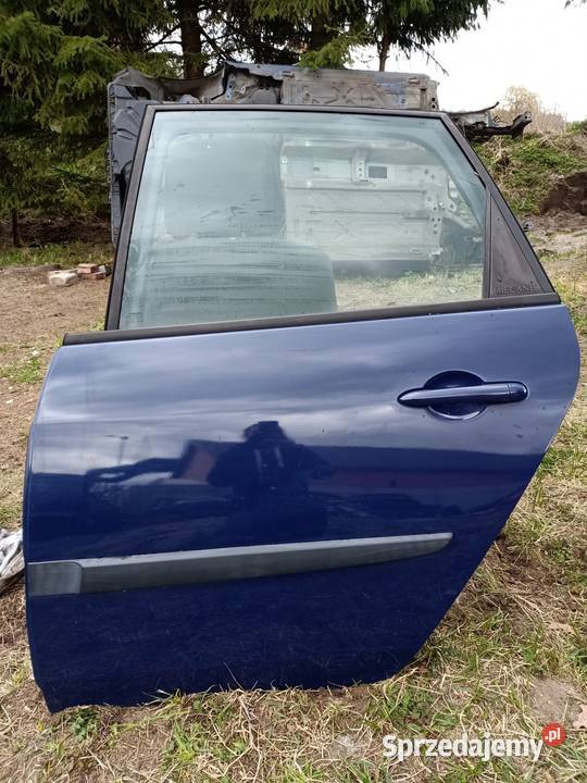 drzwi lewe tylne tył renault scenic II 2 Ov460 Szczecin