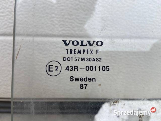 Szyba Drzwi Volvo F10 F12 F16 PrLe 43R001105 Drzwi
