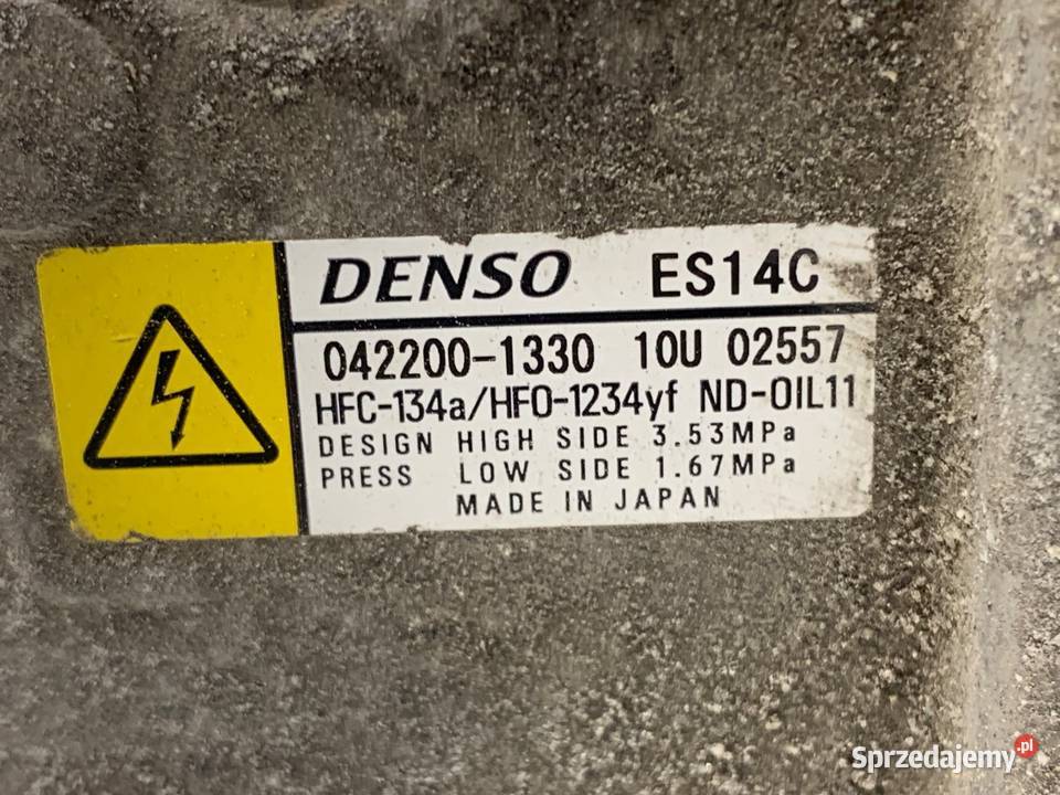 SPRĘŻARKA KLIMATYZACJI TOYOTA AURIS II sprzedam