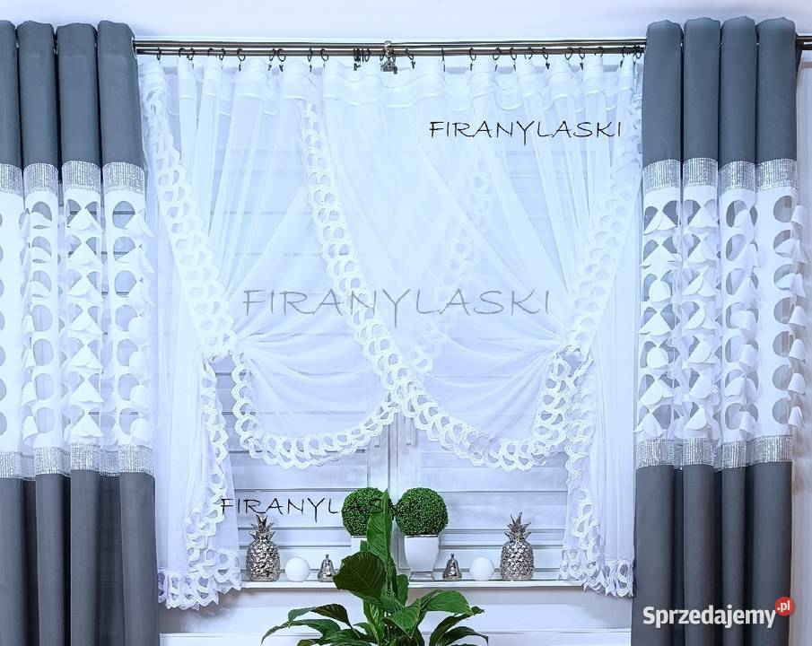 Firany Firana 400x160 Firanki do salonu pokoju Olkusz