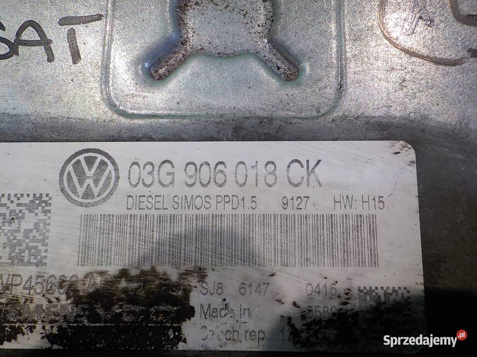 VW PASSAT B6 20 TDI 06r KOMBI sterownik komputer mazowieckie Suków sprzedam